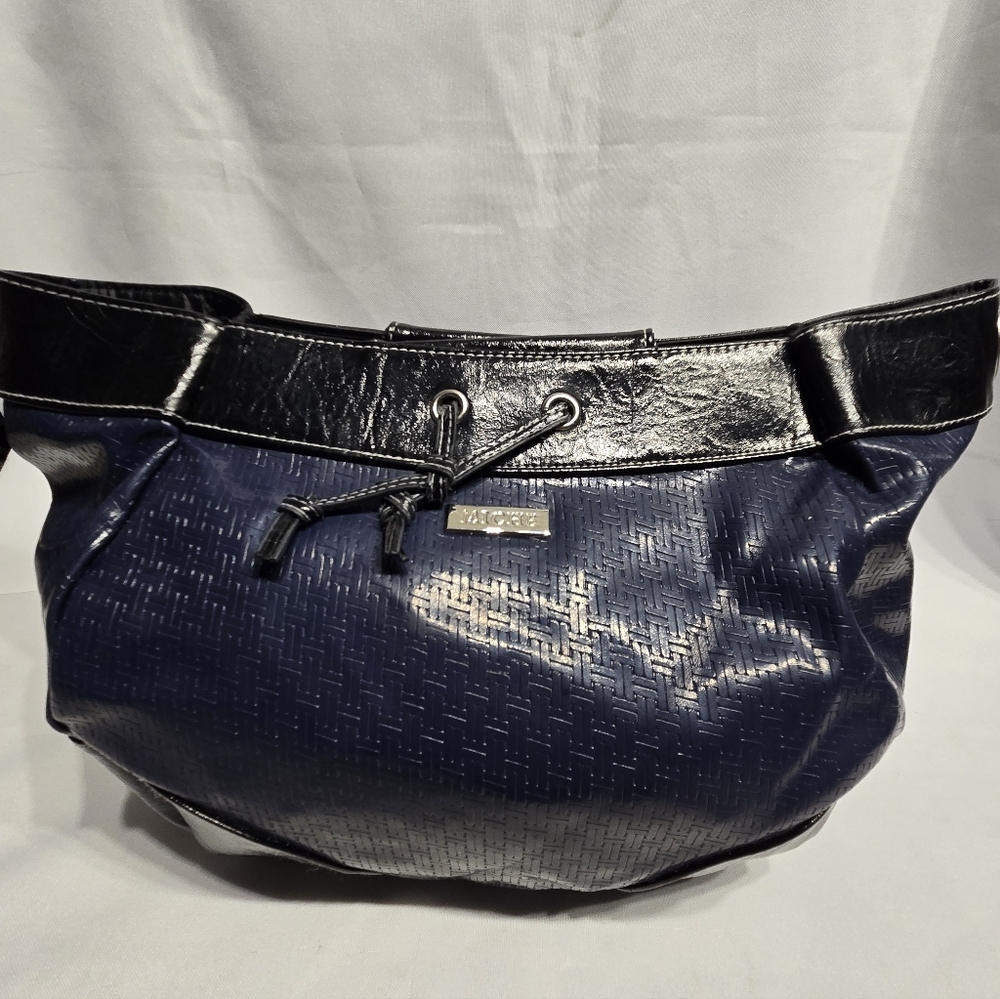 Miche Demi Shell Joyanna Excellent Condition Blue/Black Faux Leather